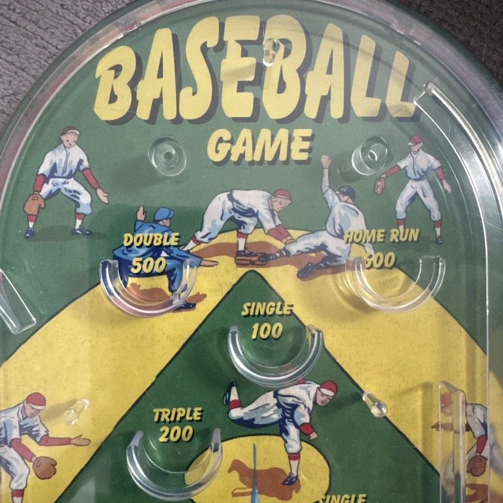 SCHYLLING HOME RUN! BASEBALL CLASSIC PINBALL GAME HANDHELD 2006 10